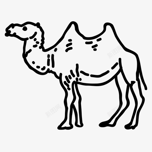 骆驼动物沙漠svg_新图网 https://ixintu.com 骆驼 动物 沙漠 哺乳动物 埃及
