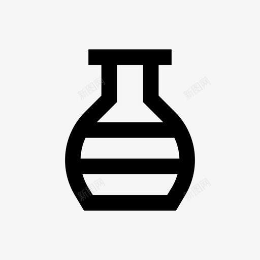 花瓶内部罐子svg_新图网 https://ixintu.com 内部 花瓶 罐子 线条