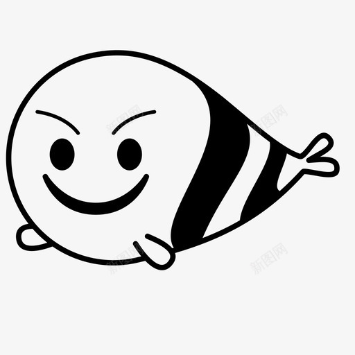 邪恶的微笑阴谋魔鬼svg_新图网 https://ixintu.com 邪恶 微笑 阴谋 魔鬼 条纹 情绪
