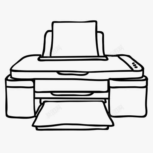 打印机办公室扫描仪svg_新图网 https://ixintu.com 打印机 办公室 扫描仪