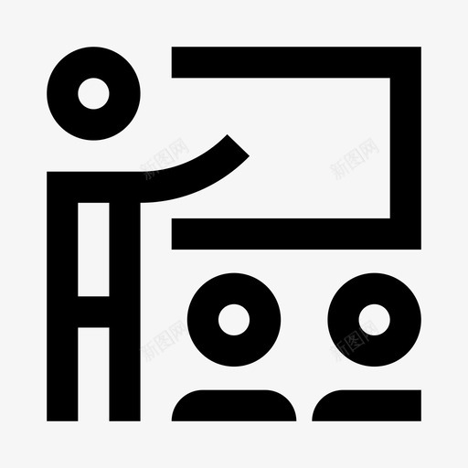 演讲者教练顾问svg_新图网 https://ixintu.com 演讲者 教练 顾问 讲师 教师 导师 会议 线路