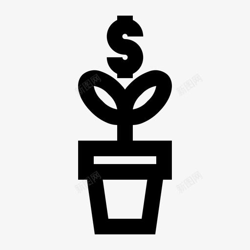 种植花卉投资svg_新图网 https://ixintu.com 种植 投资 花卉 股票 生意