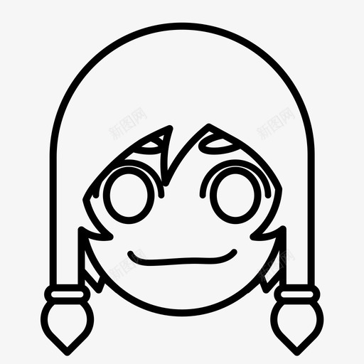 化身动画表情符号svg_新图网 https://ixintu.com 化身 表情 符号 情感 动画 微笑