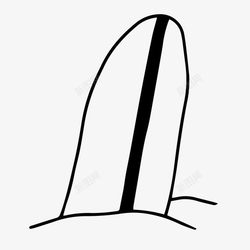 冲浪板海滩夏天svg_新图网 https://ixintu.com 冲浪板 海滩 夏天