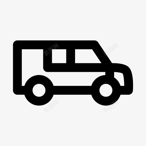 面包车汽车家庭svg_新图网 https://ixintu.com 面包车 汽车 家庭 街道 旅游交通