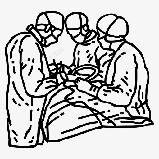 外科手术医生外科医生svg_新图网 https://ixintu.com 外科 手术 医生 医院 图标