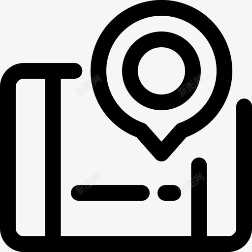 移动应用程序gps位置svg_新图网 https://ixintu.com 移动 应用程序 位置 地图 导航