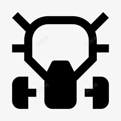呼吸器化学防护面罩svg_新图网 https://ixintu.com 面罩 医用 呼吸器 化学防护 病毒 固体