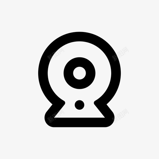 网络摄像头线技术设备64pxsvg_新图网 https://ixintu.com 网络 摄像头 技术 设备