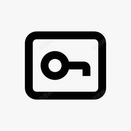 钥匙卡钥匙访问线路便利设施64pxsvg_新图网 https://ixintu.com 钥匙 访问 线路 便利设施