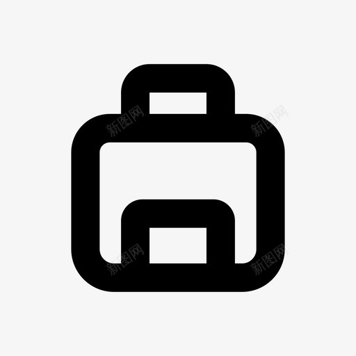 手提箱储物袋手提箱袋svg_新图网 https://ixintu.com 手提箱 储物袋 皮克斯 档案