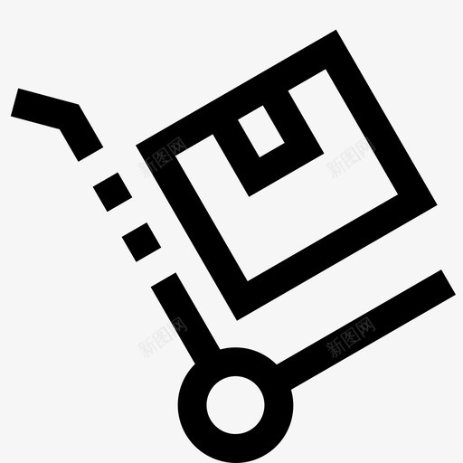 产品手推车盒子搬运svg_新图网 https://ixintu.com 产品 手推车 盒子 搬运 移动 购物