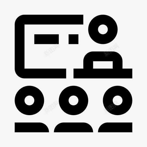 演讲者教练讲师svg_新图网 https://ixintu.com 讲师 演讲者 教练 教师 导师 会议 线路