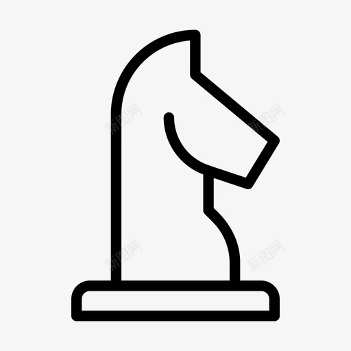 骑士国际象棋战略svg_新图网 https://ixintu.com 骑士 国际象棋 战略 维生素 在线 营销