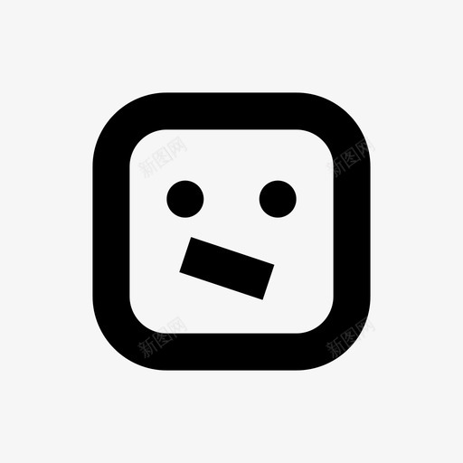meh表情符号meh表情符号svg_新图网 https://ixintu.com 表情 符号