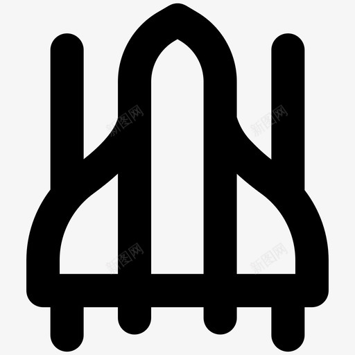 航天飞机太空船银河系svg_新图网 https://ixintu.com 航天飞机 太空船 银河系