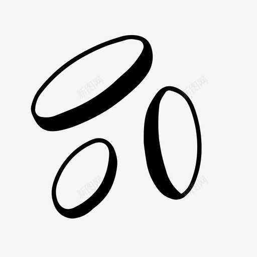 硬币金子钱svg_新图网 https://ixintu.com 硬币 金子 钱付款 付款