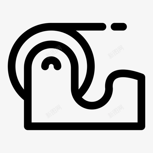 胶带管道胶带办公室svg_新图网 https://ixintu.com 胶带 办公室 管道 工具