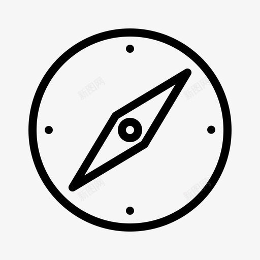 罗盘方向指针svg_新图网 https://ixintu.com 罗盘 方向 指针