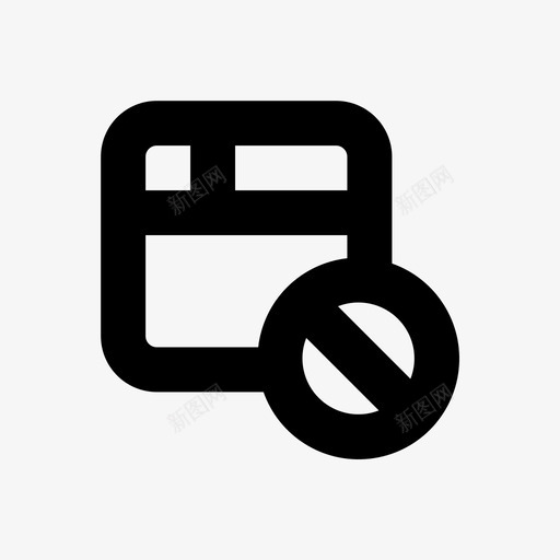 广告块广告拦截器阻止广告svg_新图网 https://ixintu.com 广告 阻止 拦截 网站 互联网 连接