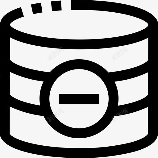 数据库减清除删除svg_新图网 https://ixintu.com 数据库 删除 网络 减数 清除 安全