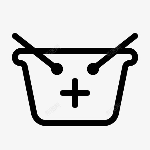 购物篮电子商务网上商店svg_新图网 https://ixintu.com 购物篮 电子商务 网上商店 购物者