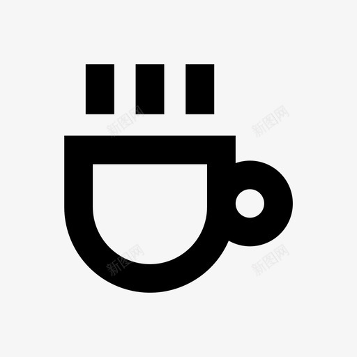 咖啡杯皮克斯咖啡店64pxsvg_新图网 https://ixintu.com 咖啡杯 皮克斯 咖啡店