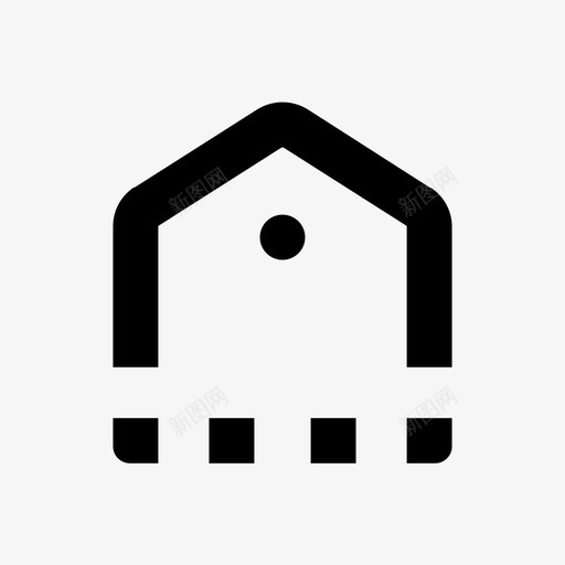 地下室房屋房屋布局svg_新图网 https://ixintu.com 房屋 地下室 房地产 布局