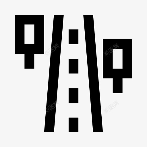 户外广告促销道路svg_新图网 https://ixintu.com 户外广告 促销 道路 招牌 广告 线路