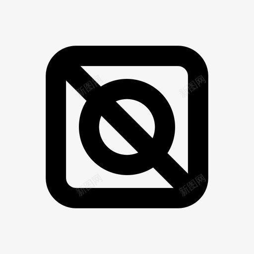 请勿烘干洗衣标签pixa清洁符号64pxsvg_新图网 https://ixintu.com 请勿 烘干 洗衣 标签 清洁 符号