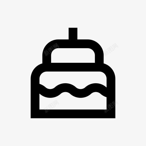 蛋糕生日蛋糕系列食品64pxsvg_新图网 https://ixintu.com 蛋糕 生日蛋糕 系列 食品