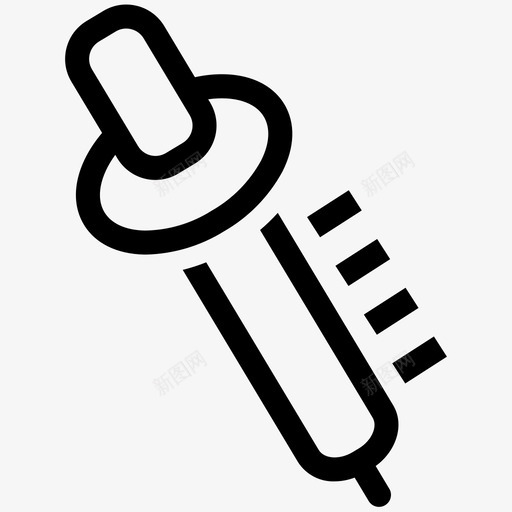 滴管医用移液管svg_新图网 https://ixintu.com 滴管 医用 移液管 医疗 护理