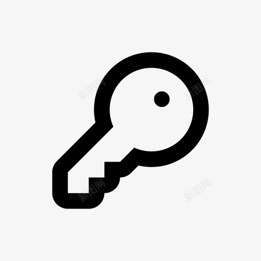 密钥密钥链安全svg_新图网 https://ixintu.com 密钥 安全 线路