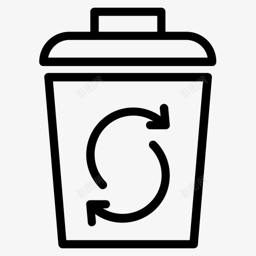垃圾场清洁生态系统svg_新图网 https://ixintu.com 垃圾场 清洁 生态系统 回收 可再 再生 废物