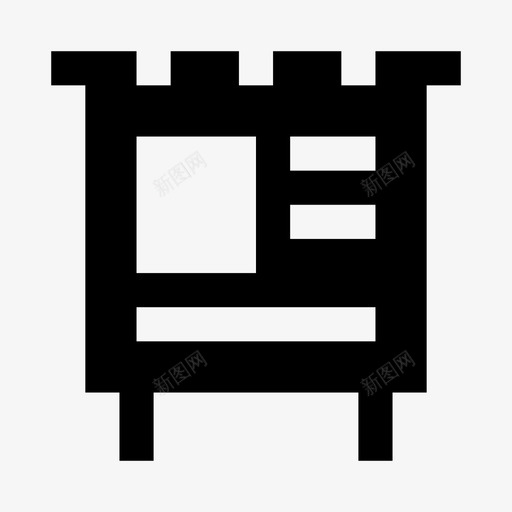 户外广告标牌招牌svg_新图网 https://ixintu.com 户外广告 标牌 招牌 文字 广告 线路