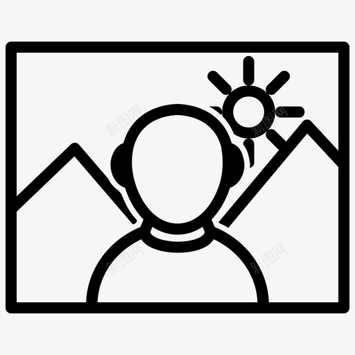 画廊头像图像svg_新图网 https://ixintu.com 画廊 头像 图像 摄影图片 基本 用户界面