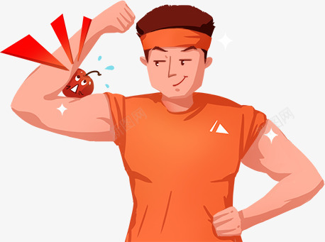 健身A插画png免抠素材_新图网 https://ixintu.com 健身 插画