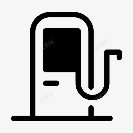 加油站燃料运输固体svg_新图网 https://ixintu.com 加油站 燃料 运输 固体