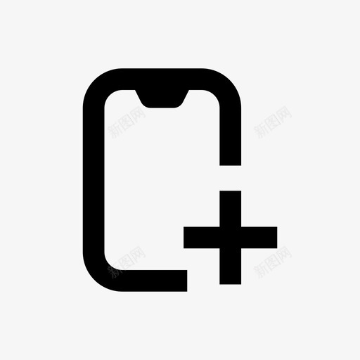 添加电话添加智能手机添加电话设备svg_新图网 https://ixintu.com 添加 电话 智能 手机 设备 电话线 线路