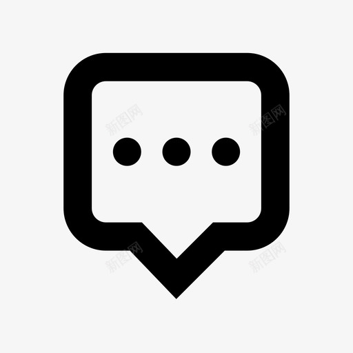 聊天聊天信息pixamobileui64pxsvg_新图网 https://ixintu.com 聊天 信息