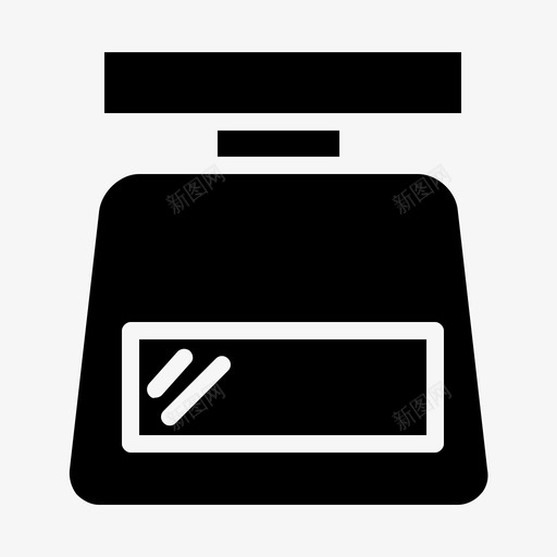 秤数字厨房svg_新图网 https://ixintu.com 厨房 数字 粗体