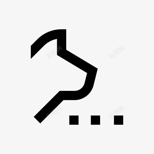 会说话的狗线狗64pxsvg_新图网 https://ixintu.com 说话 狗会 会说 狗线