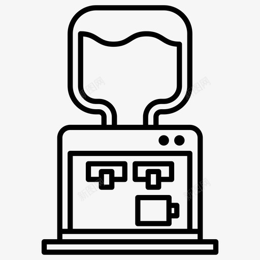 饮水机饮料办公室svg_新图网 https://ixintu.com 饮水机 饮料 办公室 办公