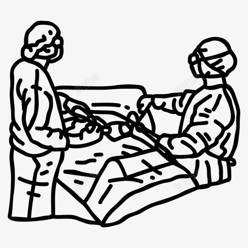 外科手术医生外科医生svg_新图网 https://ixintu.com 外科 手术 医生 医院 图标