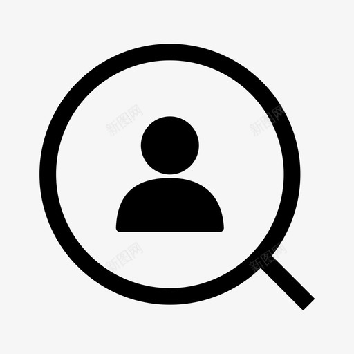 查找候选人查找朋友搜索候选人svg_新图网 https://ixintu.com 查找 候选人 搜索 朋友 用户