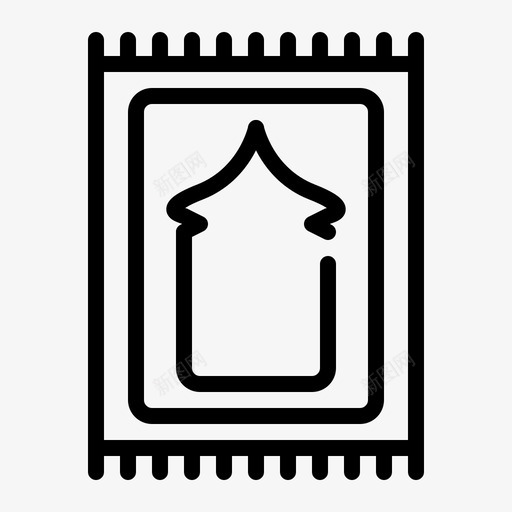 祈祷地毯斋月沙拉svg_新图网 https://ixintu.com 祈祷 地毯 斋月 沙拉 系列