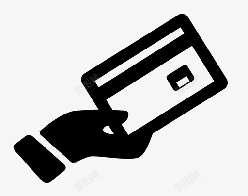 代付款手持svg_新图网 https://ixintu.com 代付 付款 手持 线性