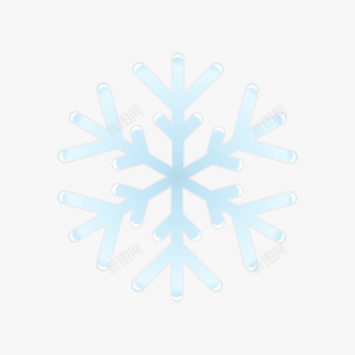 浅蓝色的雪花图标iconcom小单个png免抠素材_新图网 https://ixintu.com 浅蓝色 雪花 图标 单个