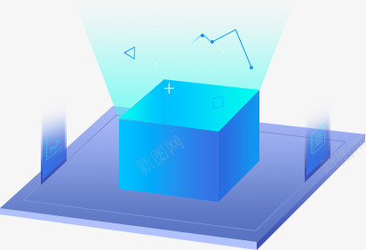 百度H5科技png免抠素材_新图网 https://ixintu.com 百度 科技