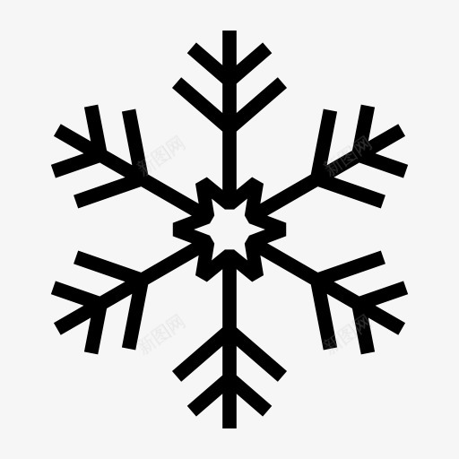 雪花符号图案图标iconcomWebUI圣诞元旦png免抠素材_新图网 https://ixintu.com 雪花 符号 图案 图标 圣诞 元旦